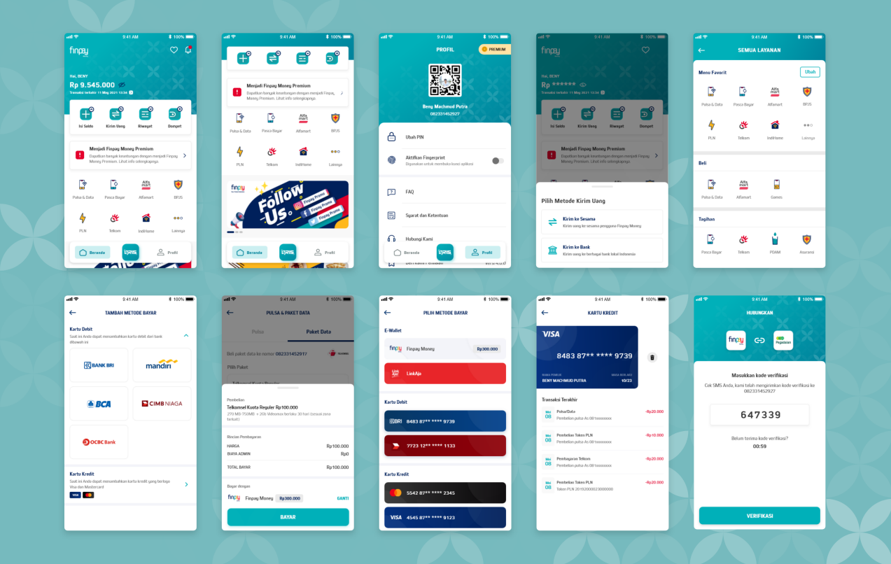 Finpay Money app screenshot