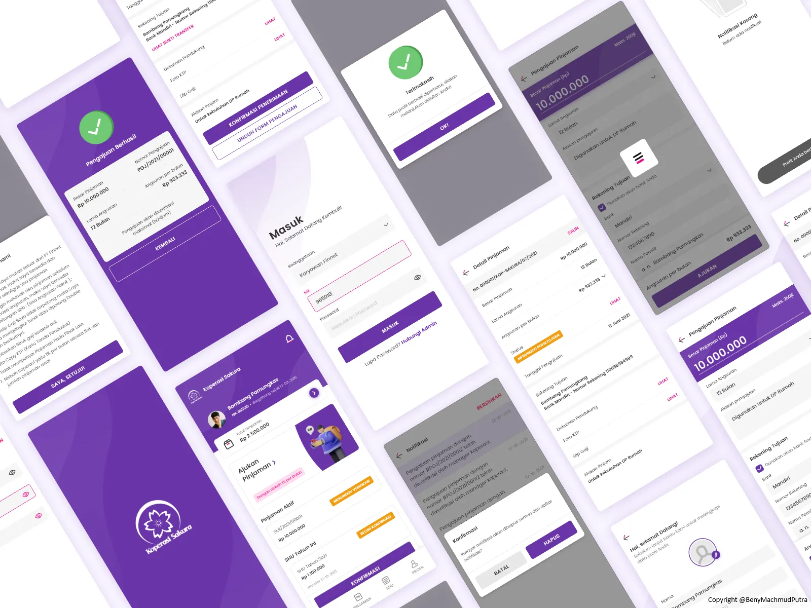 Sakura Mobile App screenshot
